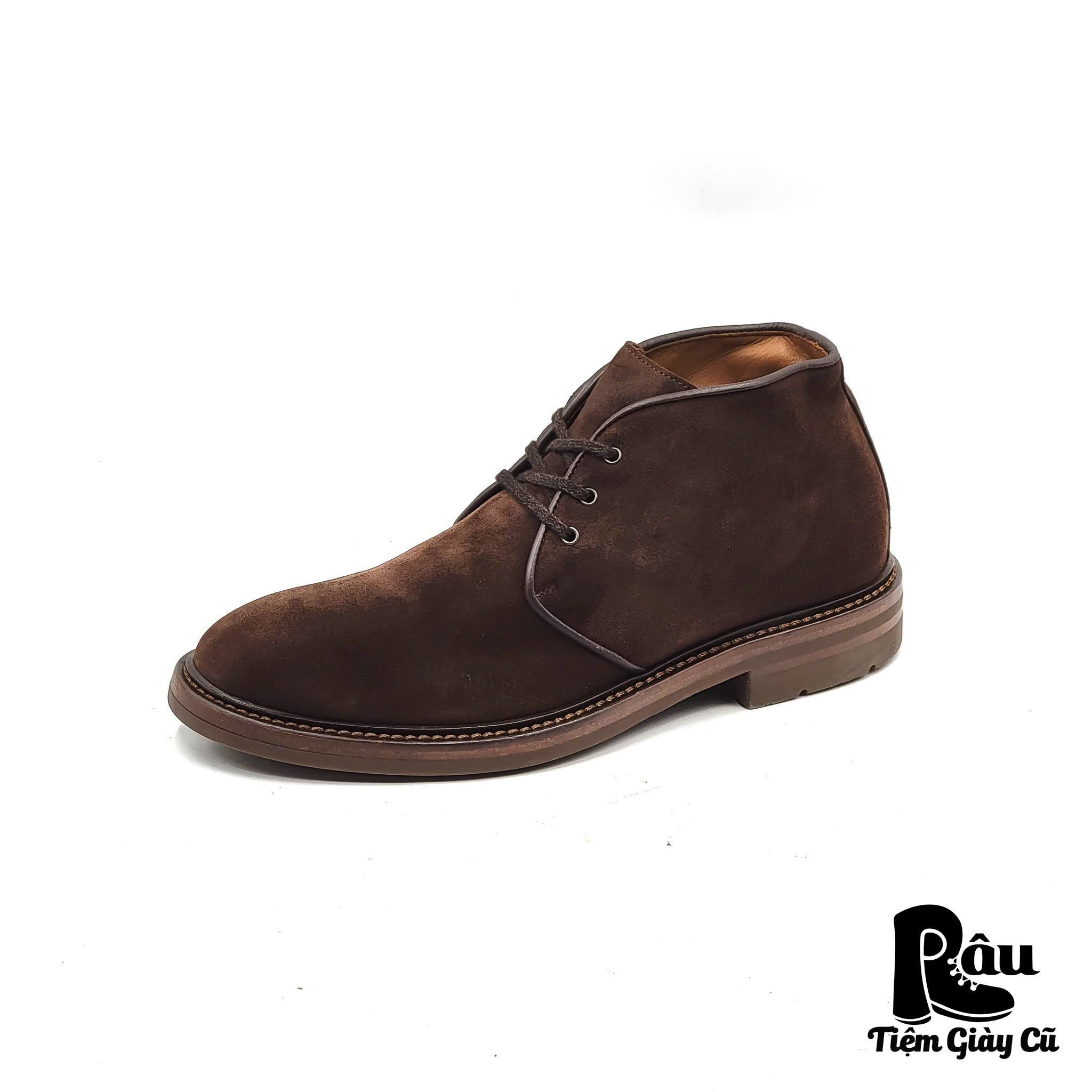 |SIZE 43| AQUATALIA RAPHAEL BROWN SUEDE CHUKKA BOOT Z43-6970
