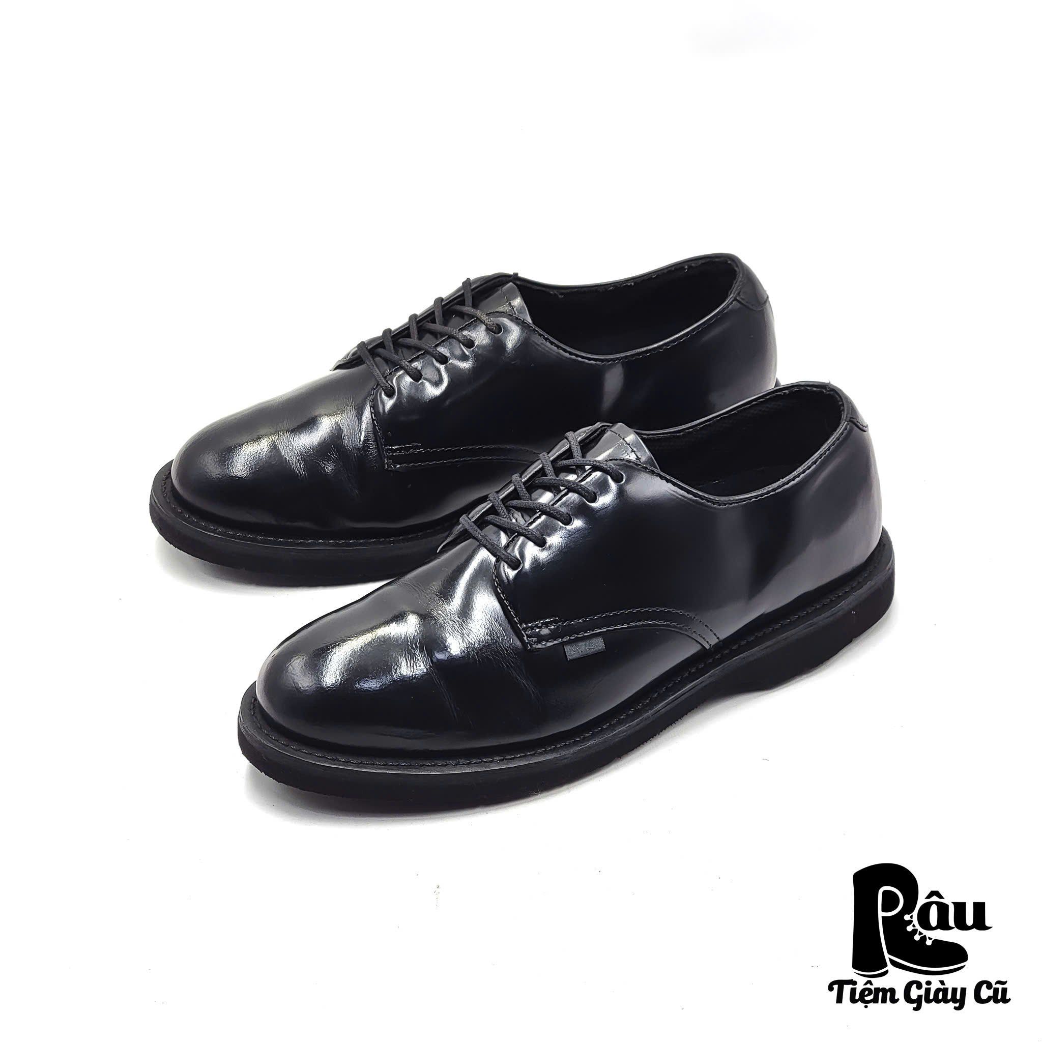 |SIZE 38| MEMORABLE (mmrb) BLACK DERBY SHOES Z38-6910
