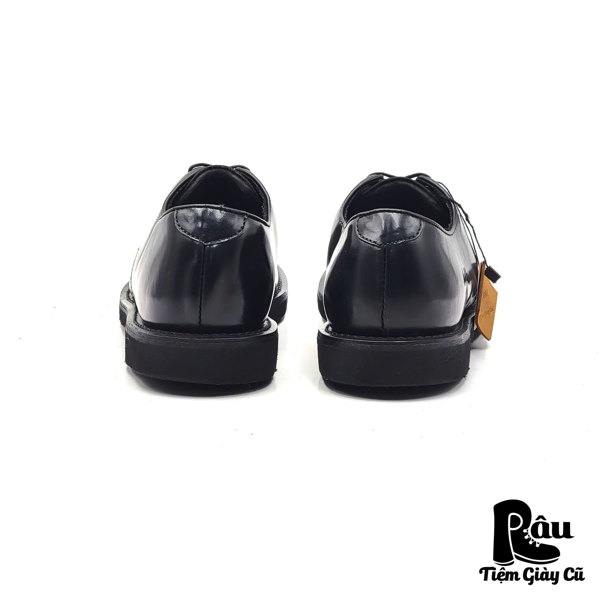 |SIZE 38| MEMORABLE (mmrb) BLACK DERBY SHOES Z38-6910