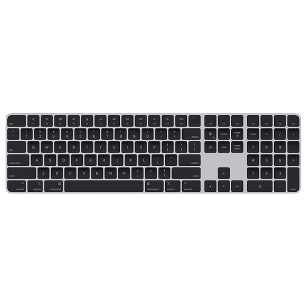 Bàn phím Bluetooth Apple Magic Keyboard 2024 Type-C có Touch ID và phím số Numeric Keypad Black - Chính hãng