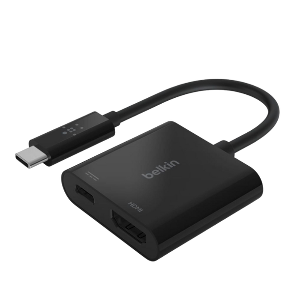 Adapter Chuyển Đổi Từ USB-C Sang HDMI, PD 60W Belkin - Hàng Chính Hãng