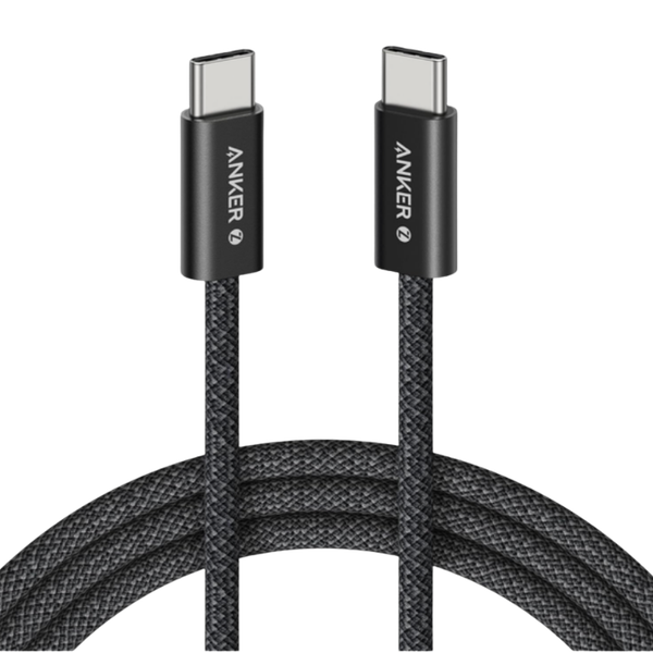 Cáp Sạc Anker Zolo USB-C to USB-C 1.8m Bọc Dù 60W - A8060 Chính Hãng