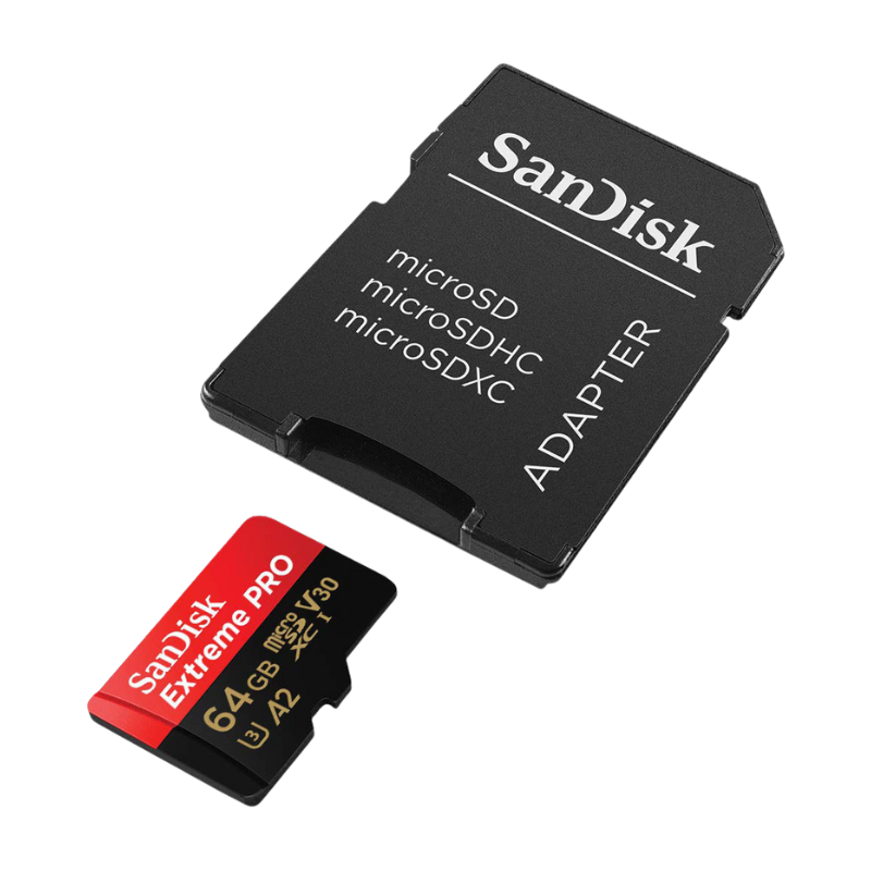 Thẻ nhớ MicroSD 64GB Sandisk Extreme Pro 200 MB/s