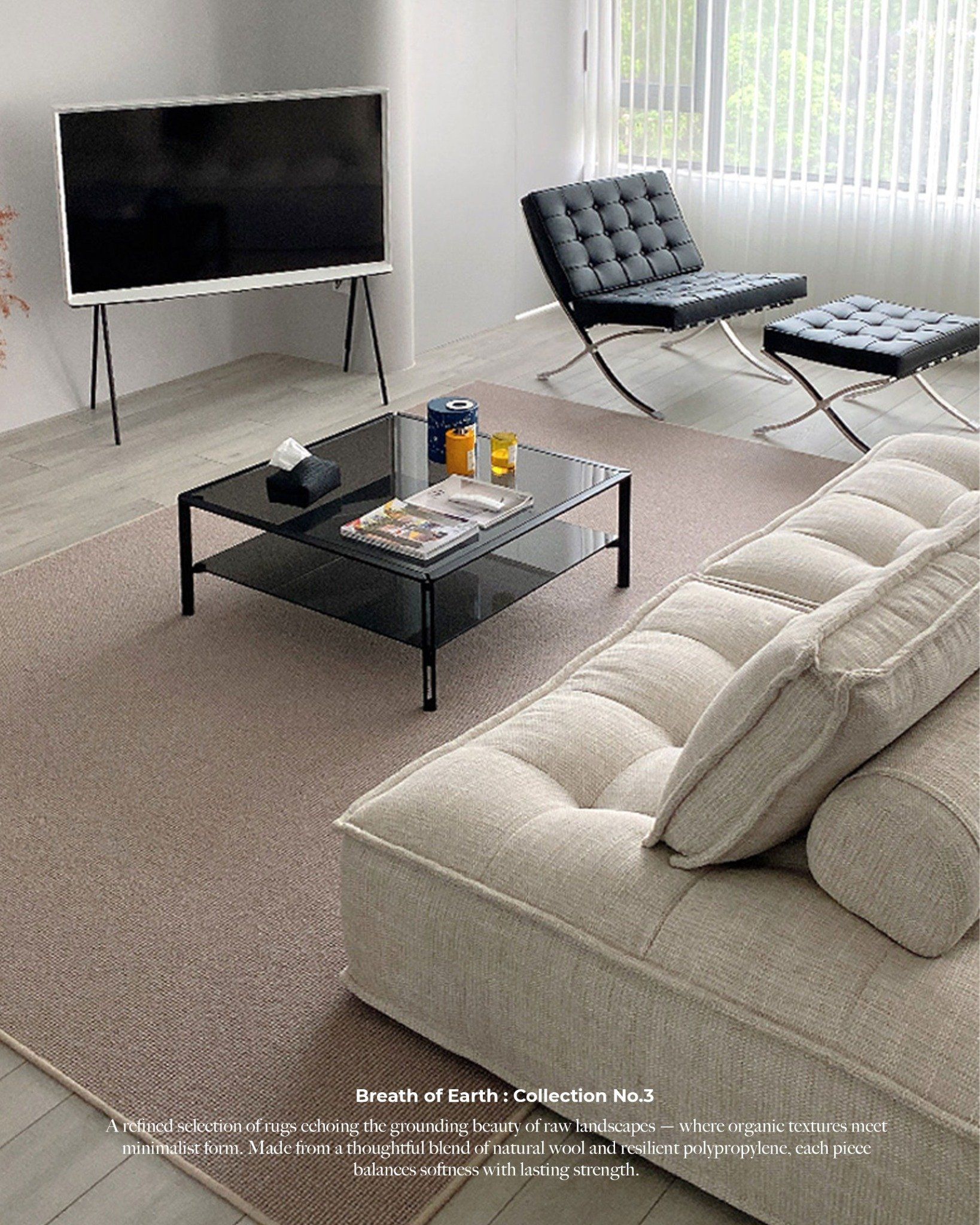 Brown Wool Rug