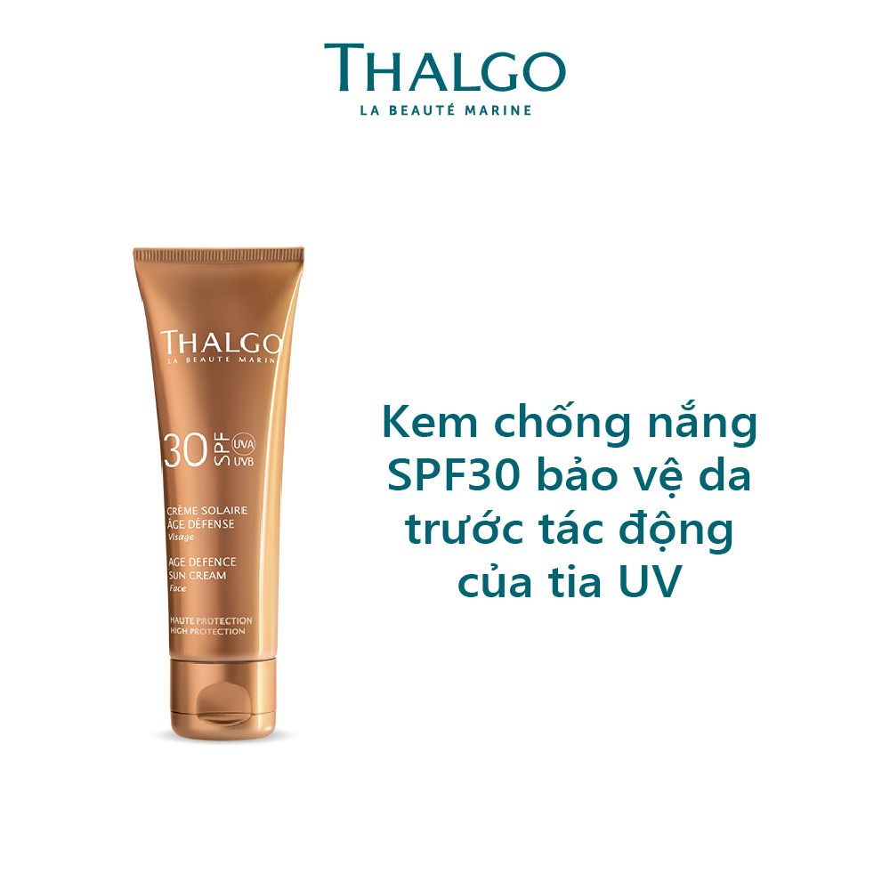 Kem chống nắng SPF30 bảo vệ da trước tác động của tia UV Age Defence Sun Cream
