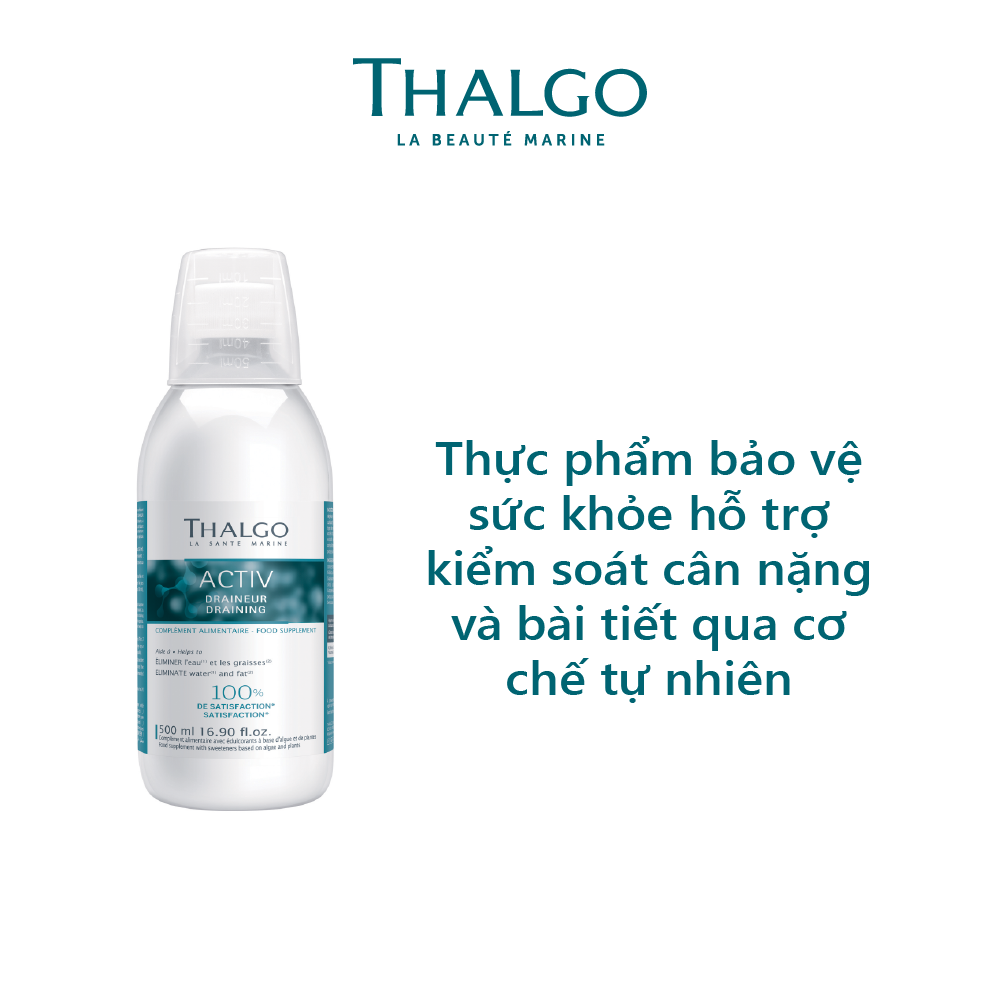 Thực phẩm bảo vệ sức khỏe hỗ trợ kiểm soát cân nặng và bài tiết qua cơ chế tự nhiên Activ Draining