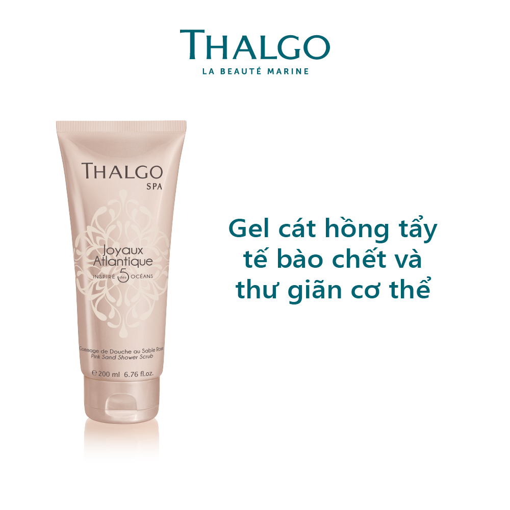 Gel cát hồng tẩy tế bào chết và thư giãn cơ thể Pink Sand Shower Gel Scrub