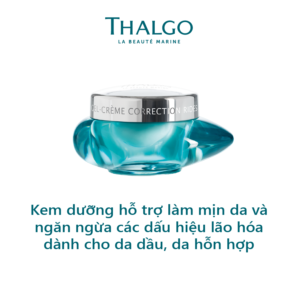 Kem dưỡng hỗ trợ làm mịn da và ngăn ngừa các dấu hiệu lão hóa dành cho da dầu, da hỗn hợp Wrinkle Correcting Gel-Cream