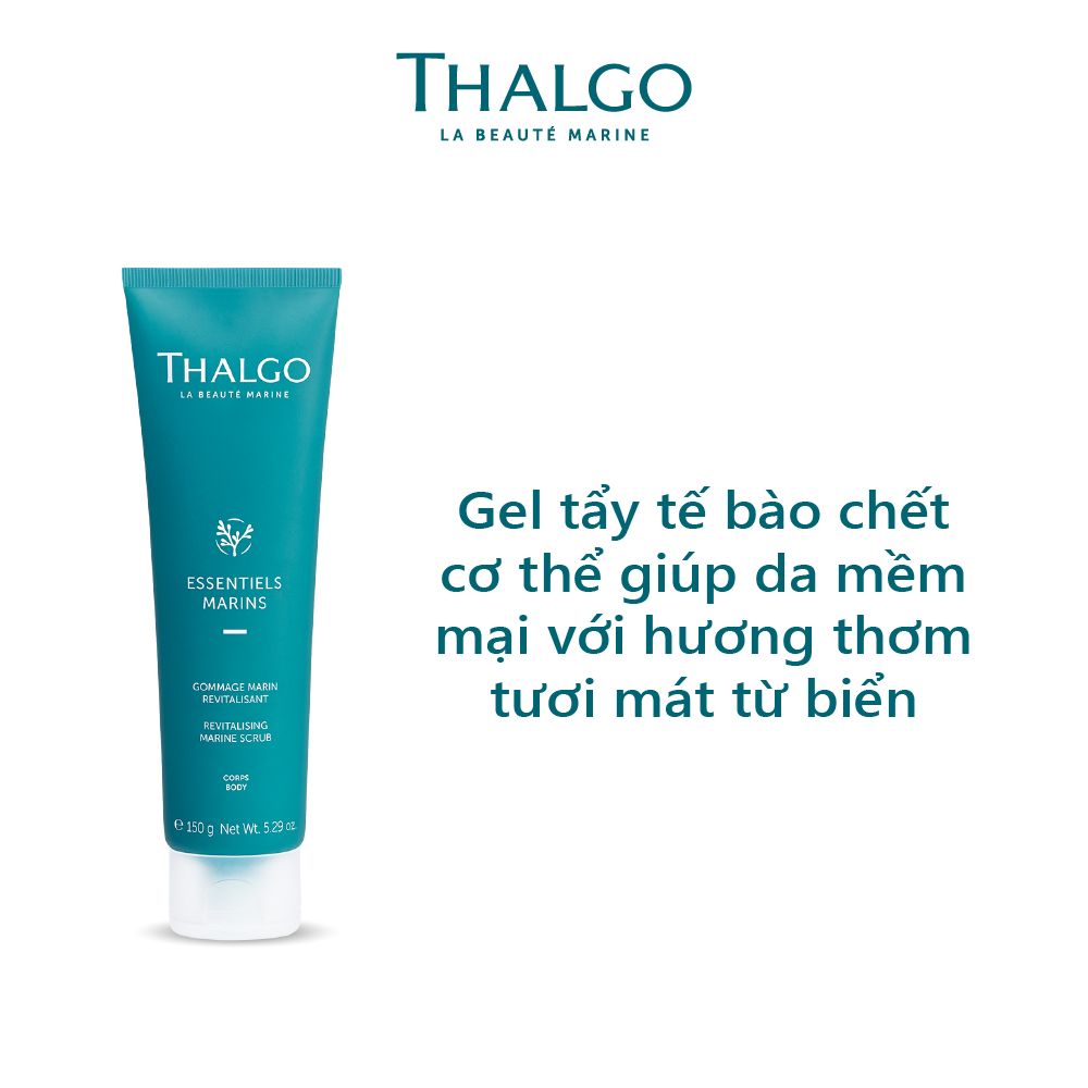 Gel tẩy tế bào chết cơ thể giúp da mềm mại với hương thơm tươi mát từ biển Revitalizing Marine Scrub