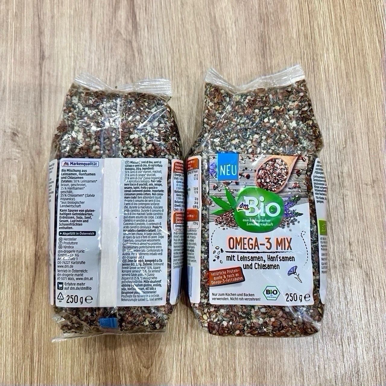 Hạt dinh dưỡng tổng hợp dmBio Omega-3 Mix 200g – Giàu chất xơ & axit béo thiết yếu
