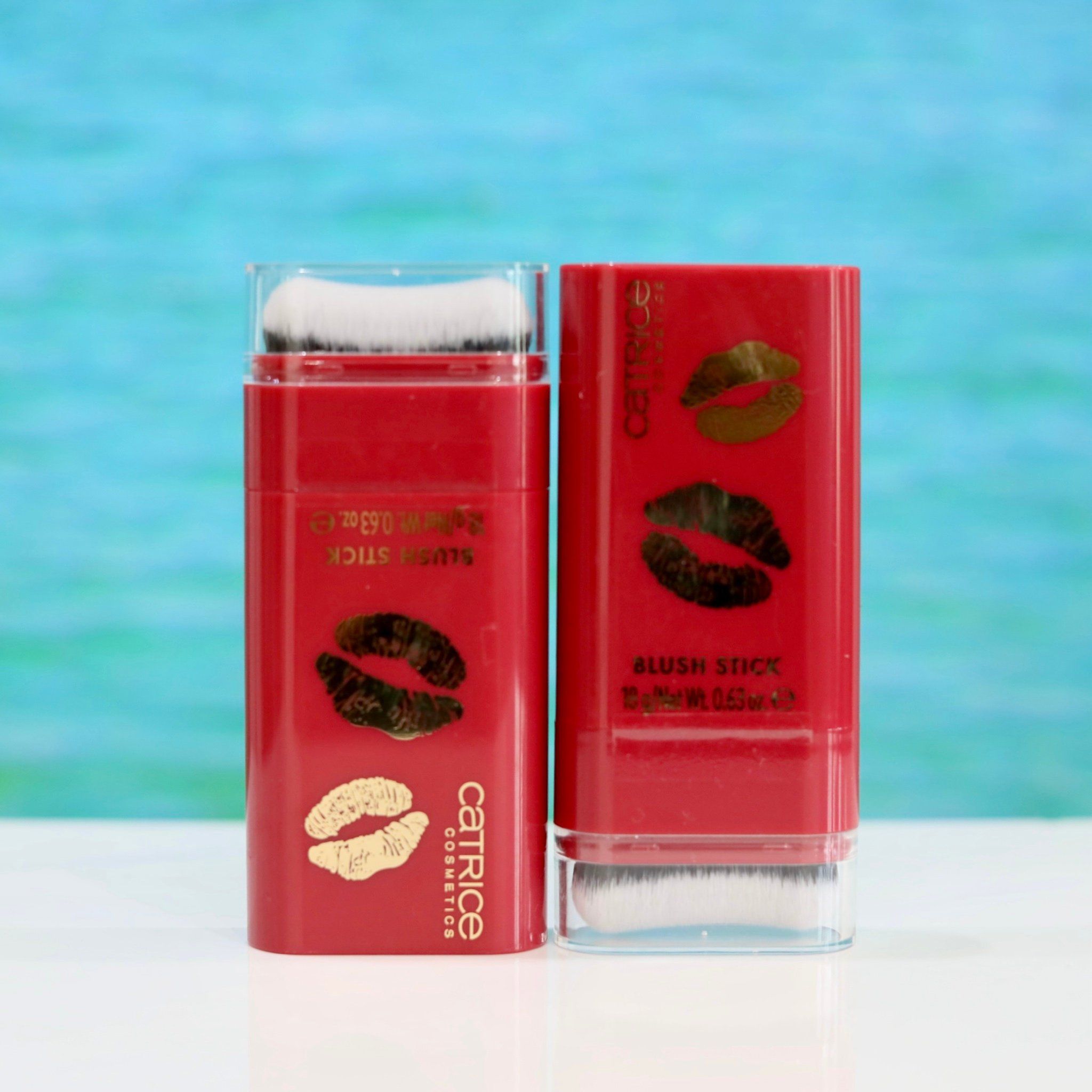 Phấn Má Dạng Thỏi Catrice Kiss & Glow C02 Amors Fave – Tông Hồng Cam Tự Nhiên, Lên Màu Mịn Mướt