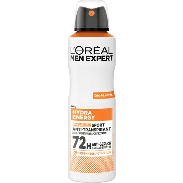 Xịt khử mùi nam L'Oréal Men Expert Extreme Sport 150ml – Giúp kiểm soát mùi, hạn chế mồ hôi