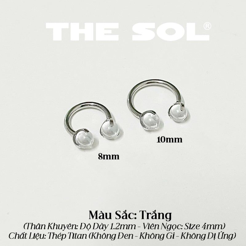 Khuyên Tai Titan SEPTUM Colorful Gems