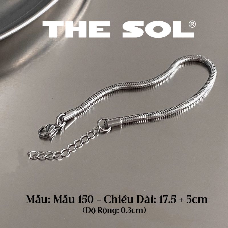 Lắc Tay Titan Unisex Metal Rope - Mẫu 150