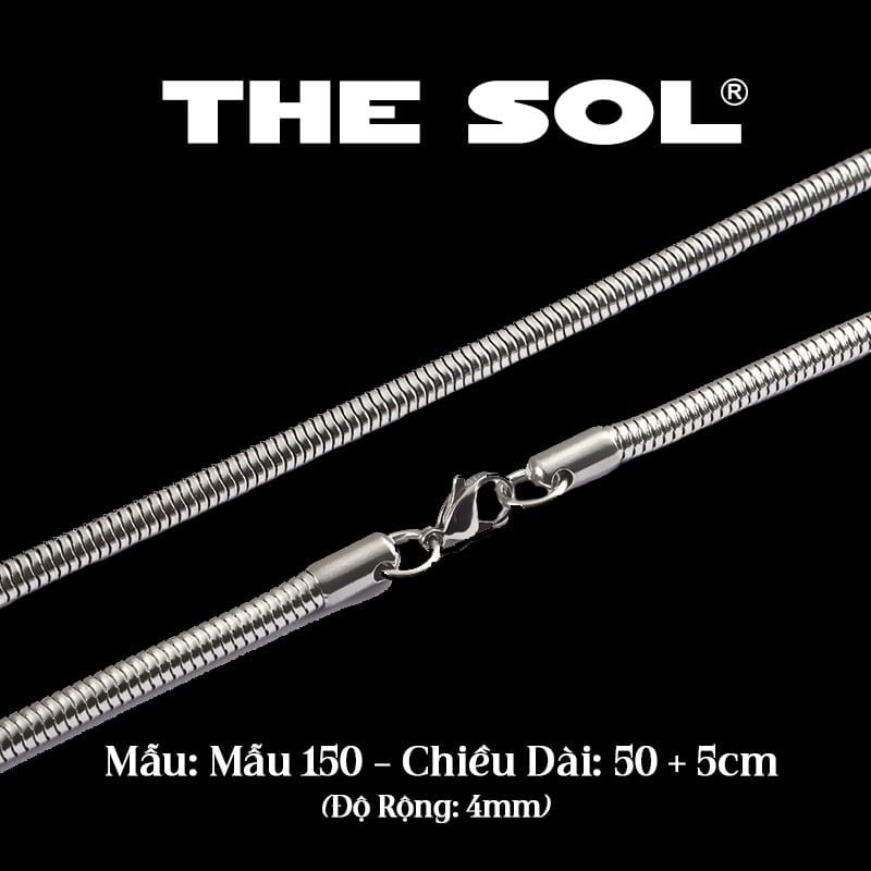 Dây Chuyền Titan Unisex Metal Rope - Mẫu 150