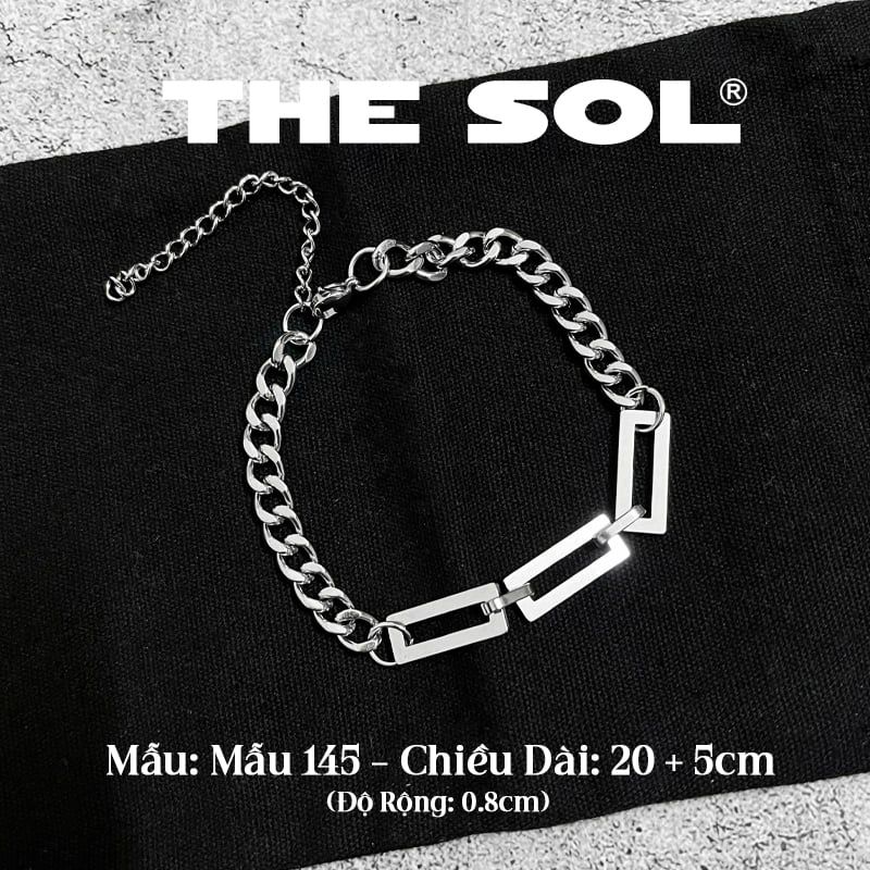 Lắc Tay Titan Unisex Different Chain - Mẫu 145
