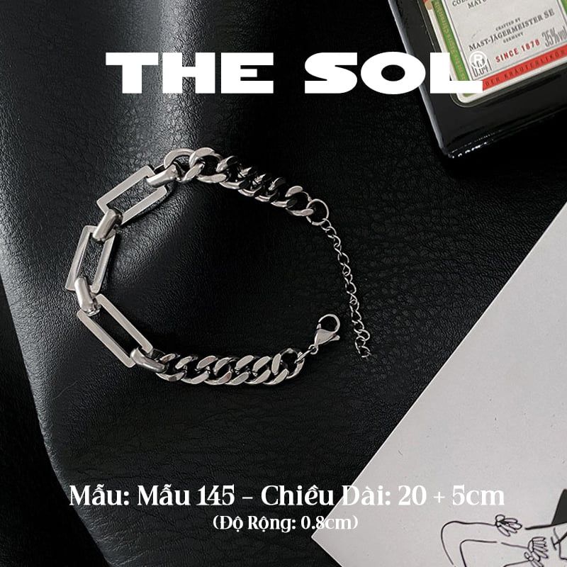 Lắc Tay Titan Unisex Different Chain - Mẫu 145