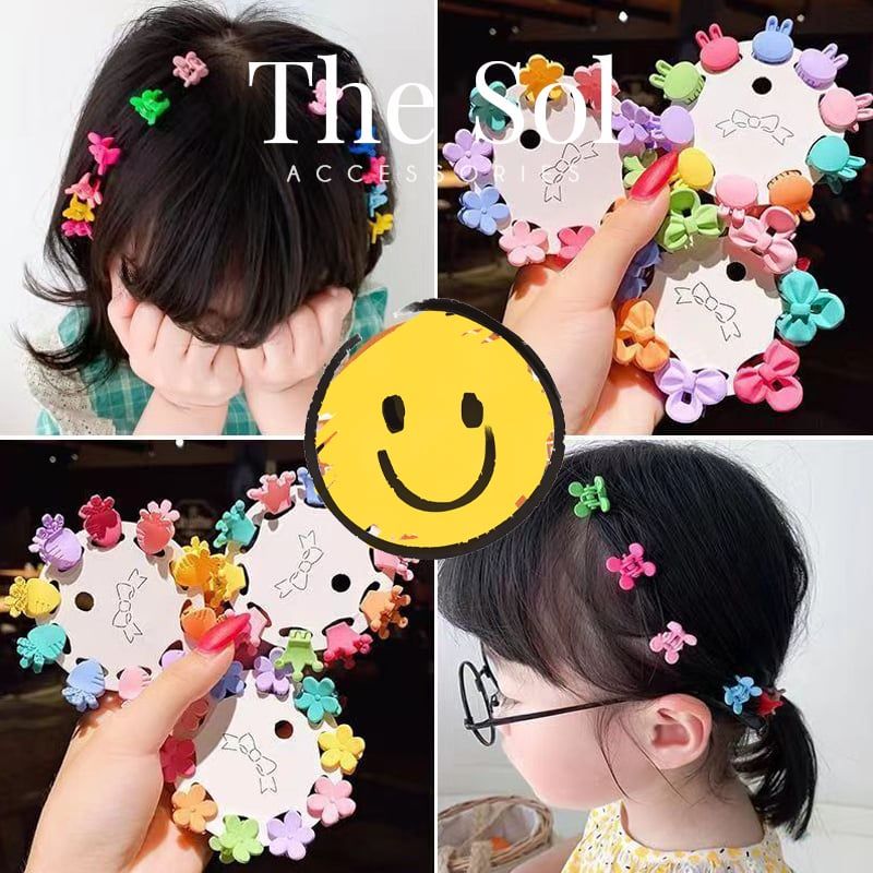 Set Kẹp Tóc Colorful Mini Crown
