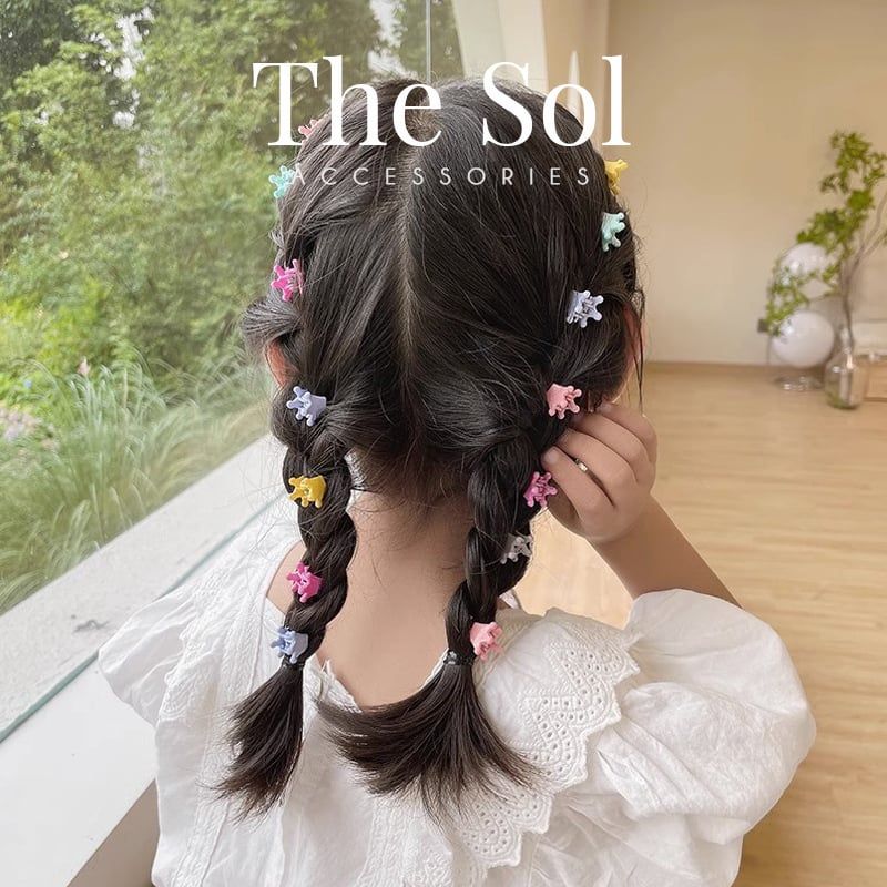 Set Kẹp Tóc Colorful Mini Crown