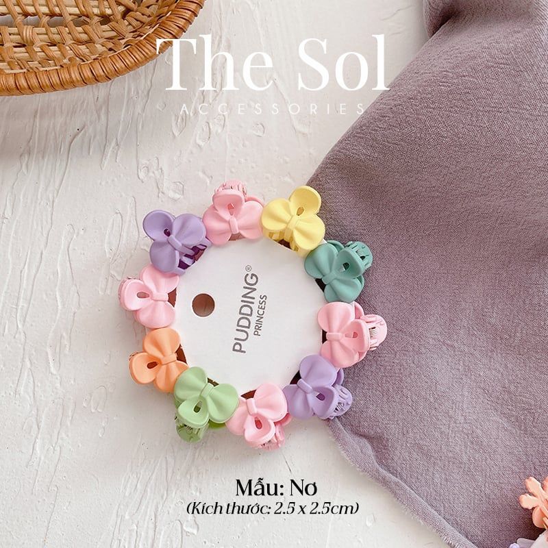 Set Kẹp Tóc Colorful Mini Bow