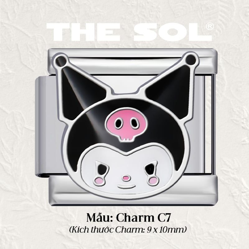 Charm Titan Italian Bracelet - Cartoon Character 2 - Charm C