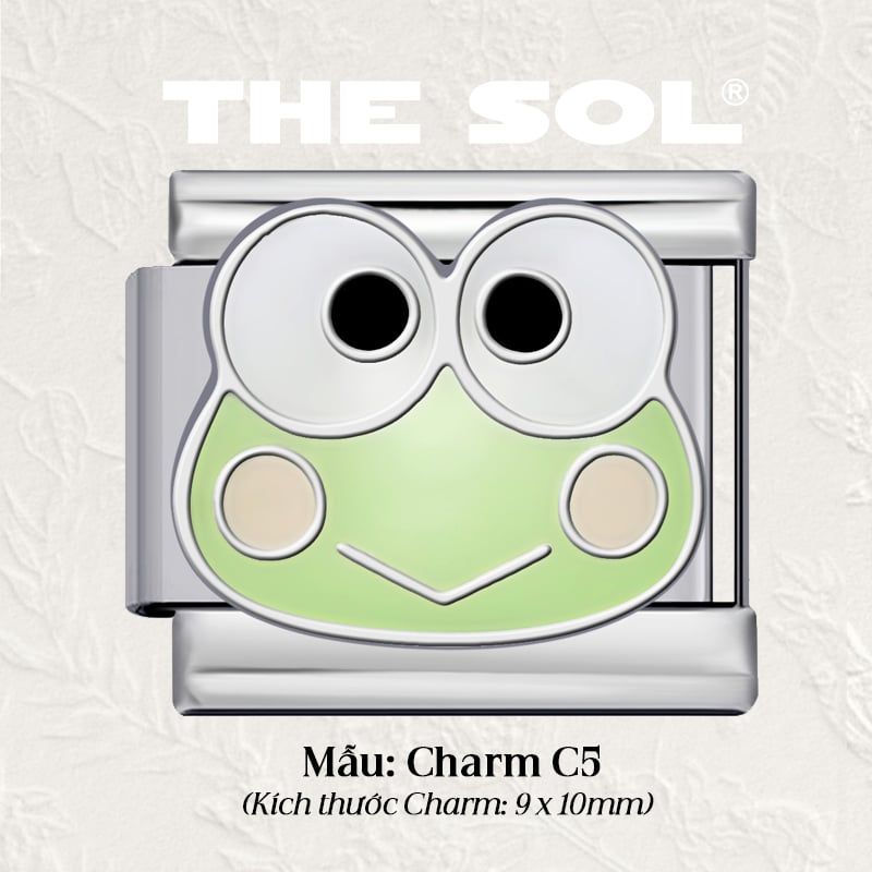 Charm Titan Italian Bracelet - Cartoon Character 2 - Charm C