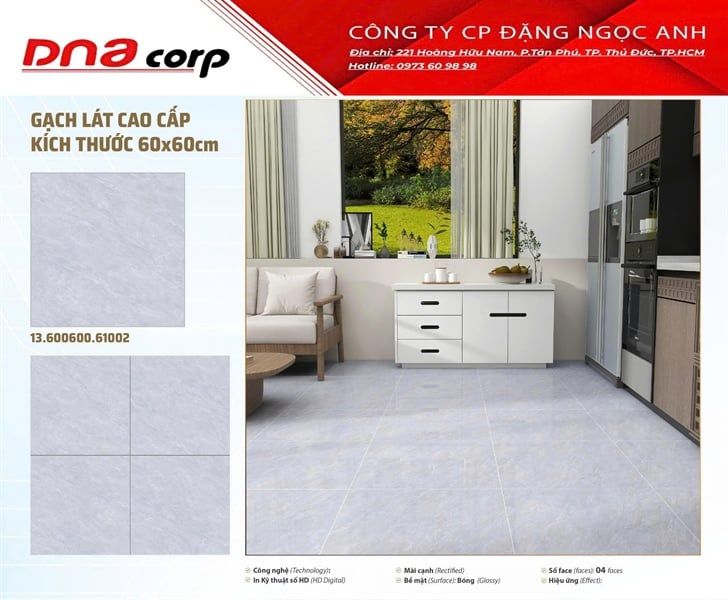60*60 61002 men prime (1.44m/4v/th) loại 1