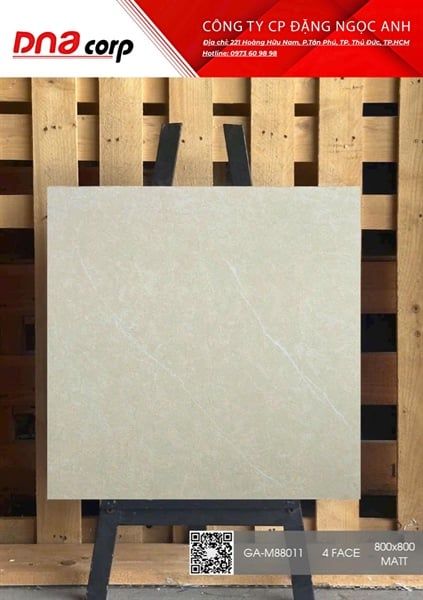 80x80 GA-M88011 Gạch Đá Mờ th/3v/m