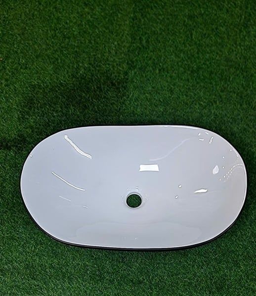 calb44 lavabo 600*360*150 lồng trắng,thân đen(đã giảm)