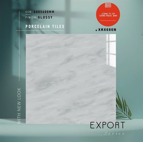 60x60 XK6686N Gạch Lát Á Mỹ