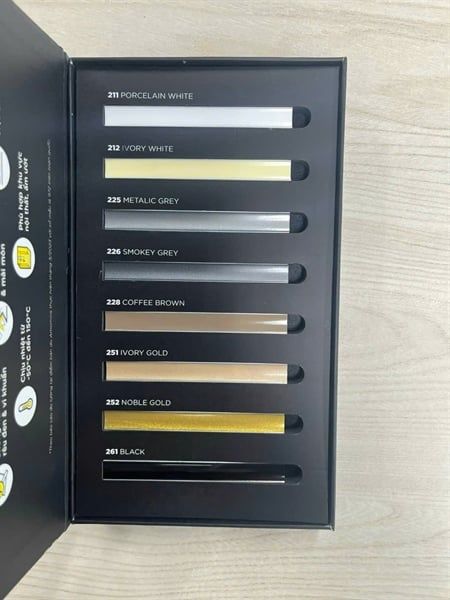 KEO CHÀ RON 2 TP CAO CẤP WERCOLOR 225 XÁM-360ML