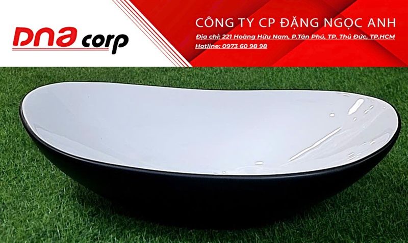 calb44 lavabo 600*360*150 lồng trắng,thân đen(đã giảm)