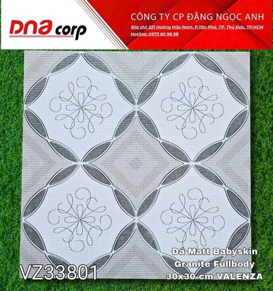 30x30 VZ33801 Đá Matt Babyskin Granite Fullbody