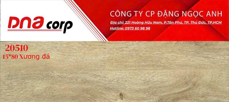 15x80 20510 Gạch Xương Đá Vân Gỗ th/8v/m