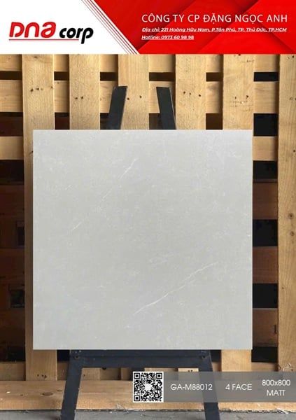 80x80 GA-M88012 Gạch Đá Mờ th/3v/m