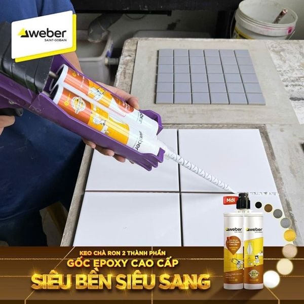 KEO CHÀ RON 2 TP CAO CẤP WERCOLOR 225 XÁM-360ML