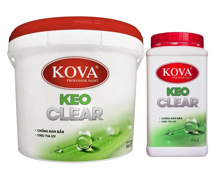 KOVA CLEAR KEO BÓNG 1KG
