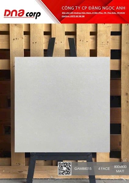 80x80 GA-M88015 Gạch Đá Mờ th/3v/m