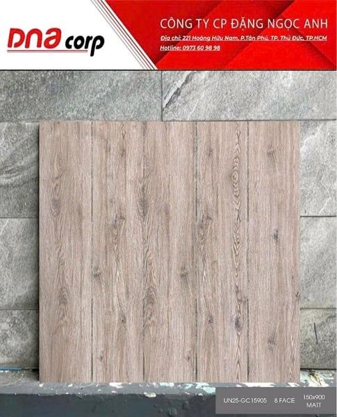 15x90 cc15905 gạch giả gỗ 8v / thùng/ 1.08m