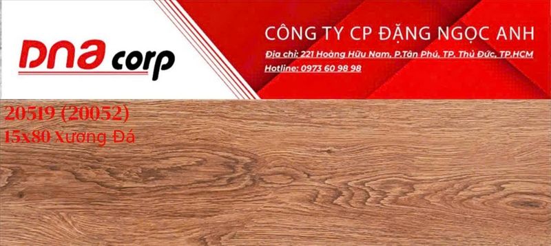15x80 20520 (20052) Gạch Xương Đá Vân Gỗ th/8v/m