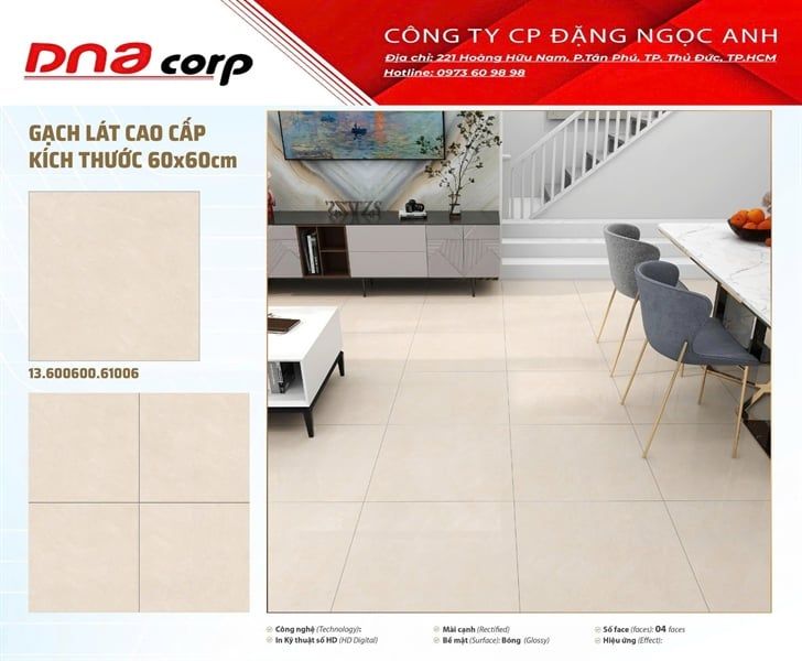 60*60 61006men prime (1.44m/4v/th) loại 1