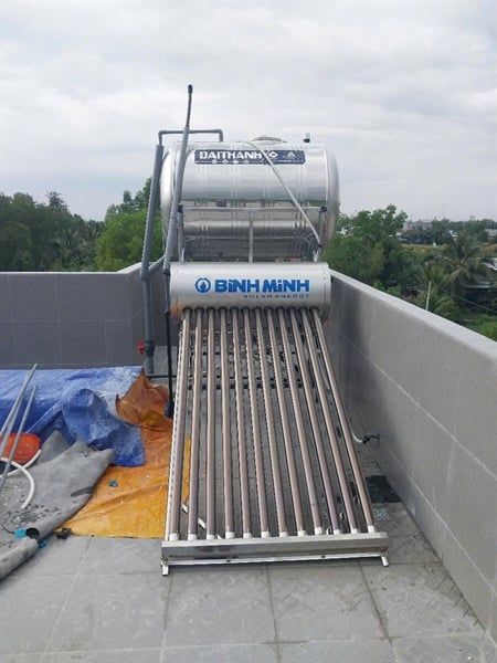 NLMT BÌNH MINH 160 lít (có pk nóng + công lắp), đã giảm