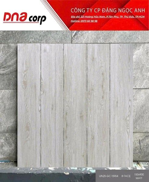 15x90 cc15904 gạch giả gỗ 8v / thùng / 1.08m
