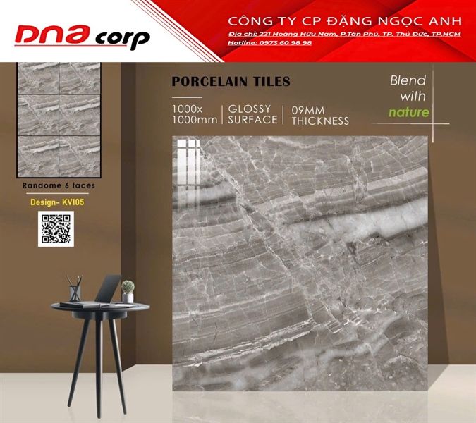 100x100 KV105 Gạch Ấn Độ