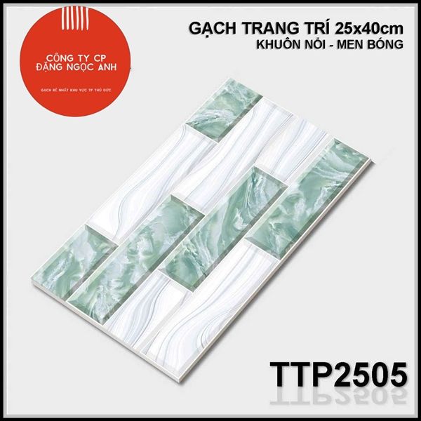 25x40 TTP2505 Gạch Men Trang Trí th/1m