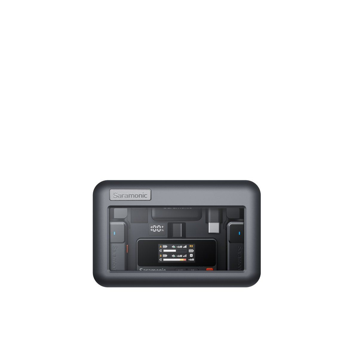 Micro thu âm Saramonic Air 02 (2TX + 1RX + Mic cài áo)