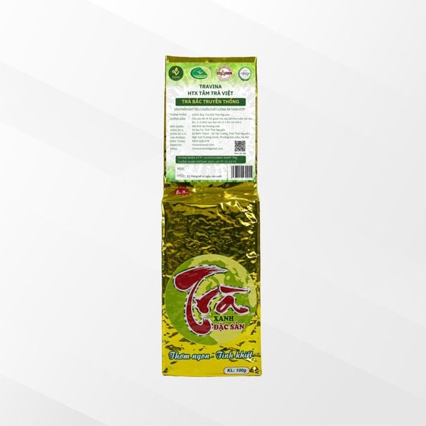 Trà Bắc Thái Nguyên Truyền Thống – Vị Chát Đậm, Pha Ấm Lớn, Chuẩn VietGAP