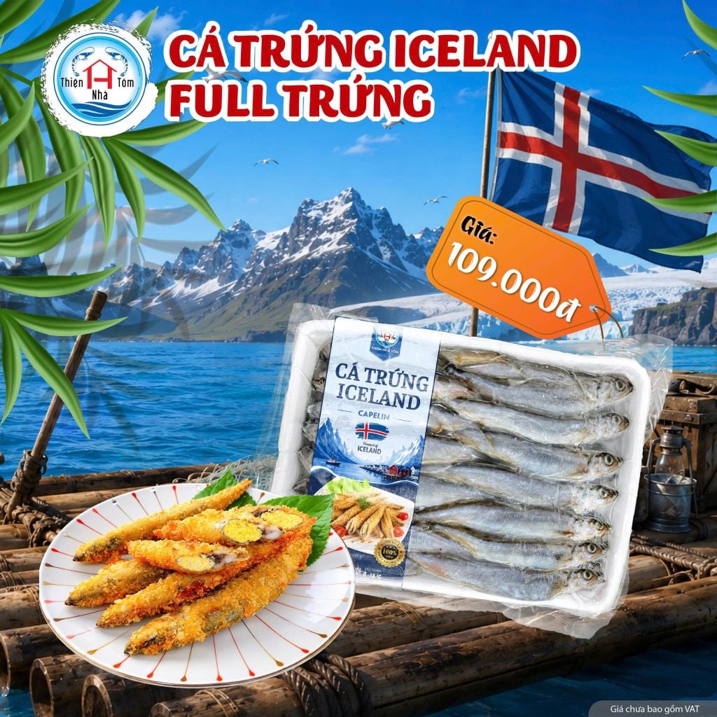 Cá Trứng Iceland