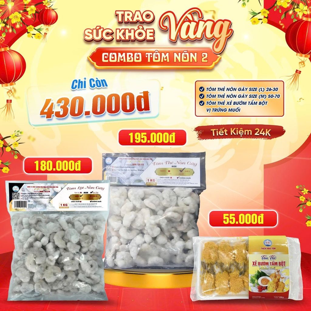 Combo Tôm Nõn