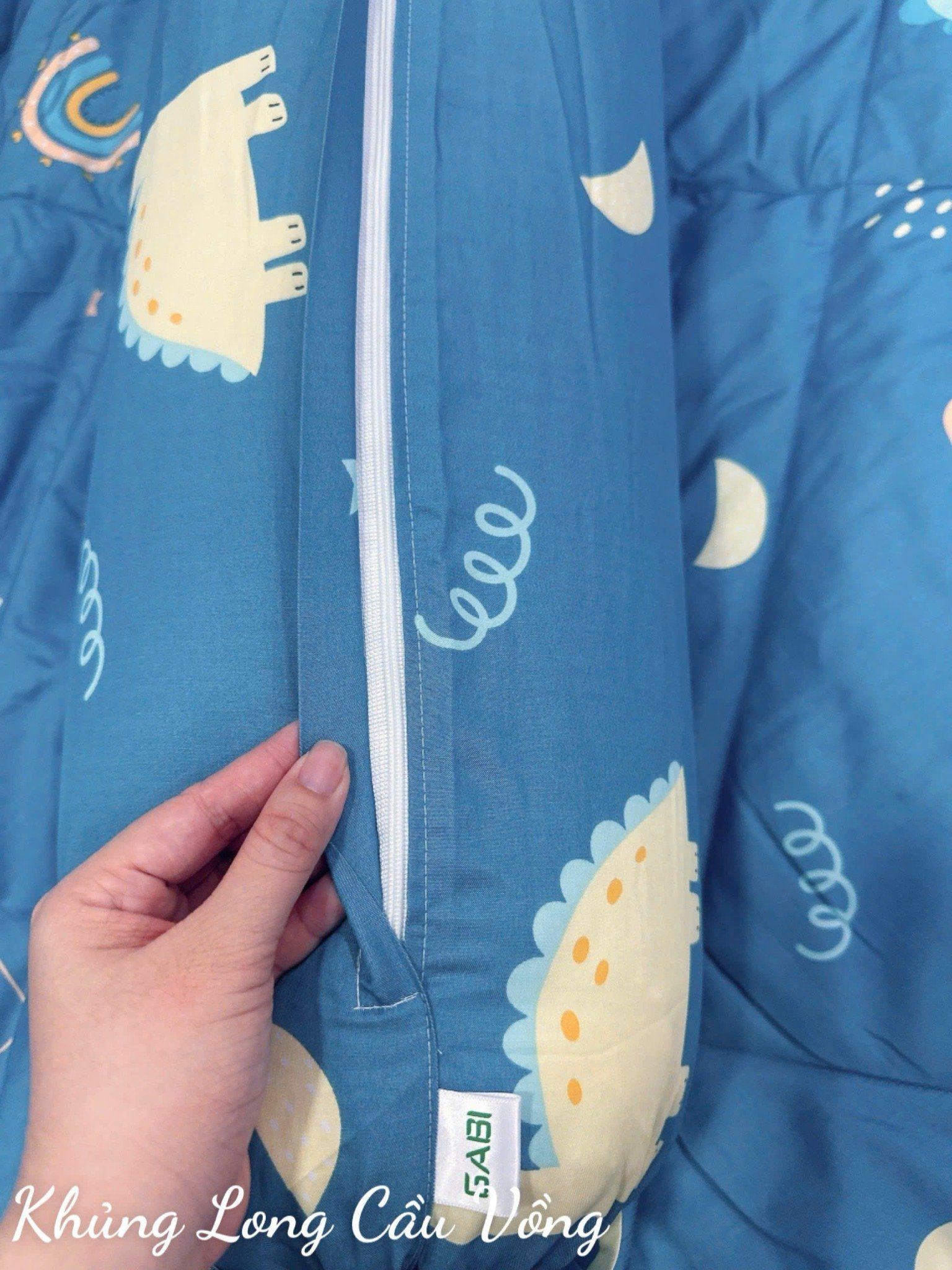 Tencel Khủng Long Cầu Vòng